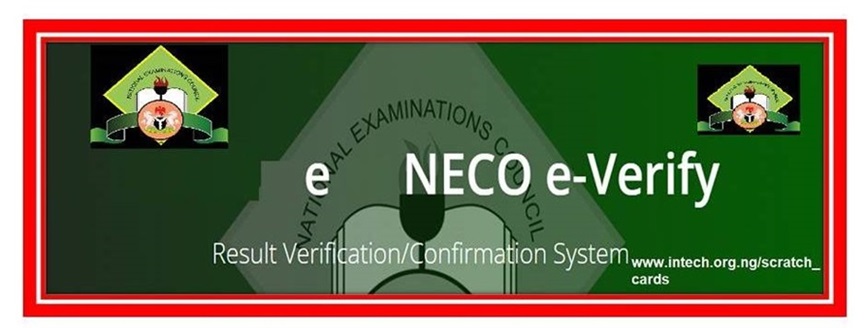 NECO Result E-Verification pin